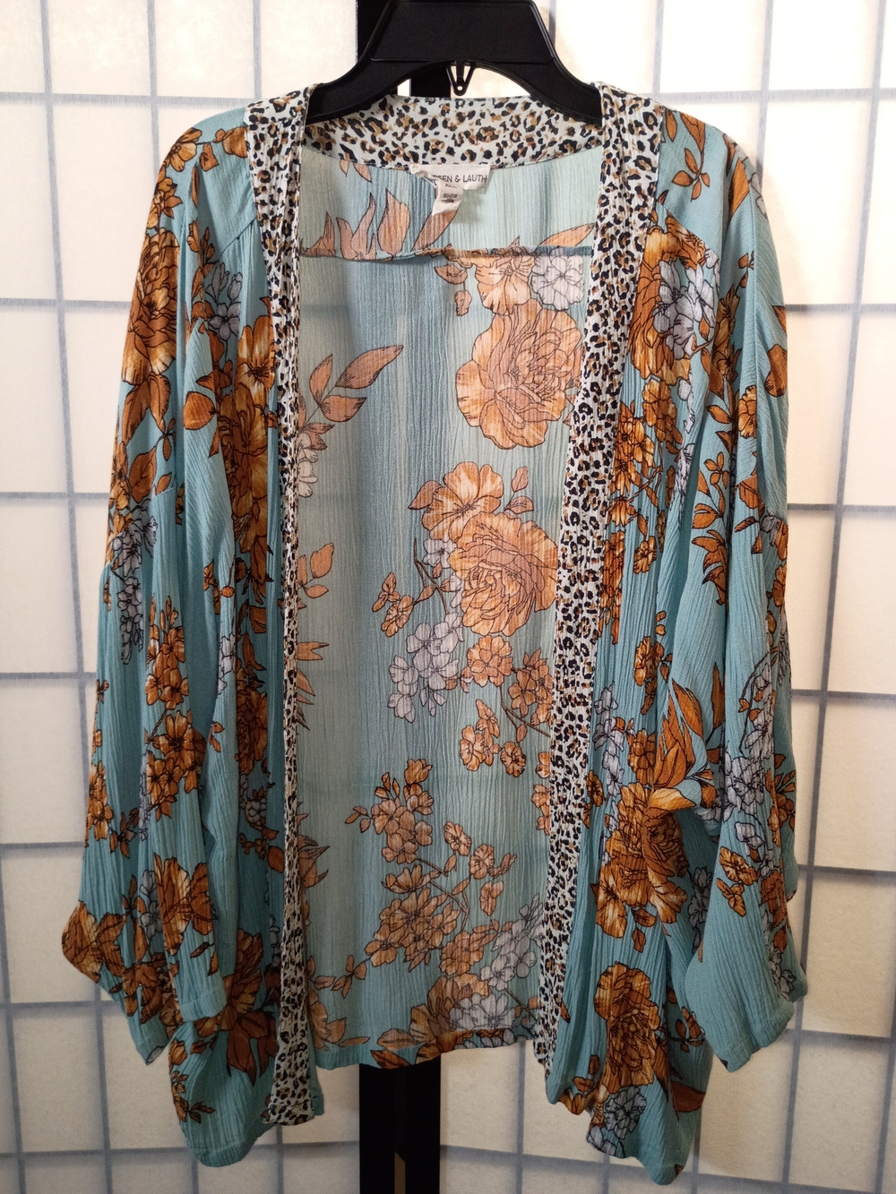 Anthropologie - Andersen & Lauth Floral Open-Front Women’s Kimono Cardigan